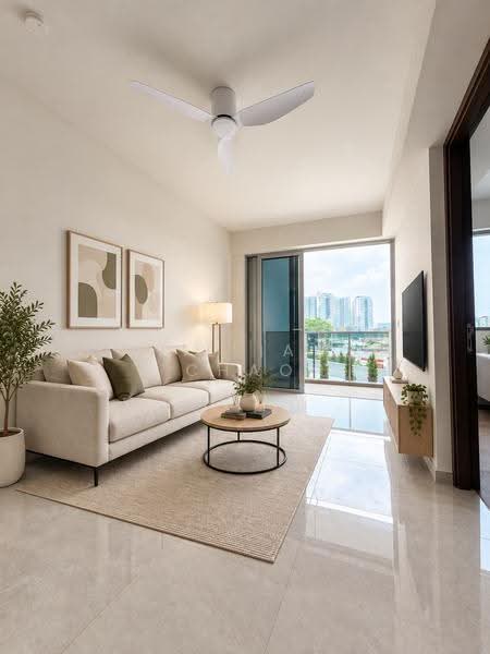 Grand Dunman, 16 Dunman Road, East Coast / Marine Parade, 1 Bedroom, 452 sqft, Condominium For Sale, by William Chao, 500276687 - Living Room - PropertyGuru.com.sg