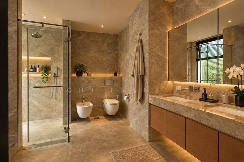 Paradise Island, Paradise Island, Harbourfront / Telok Blangah, 6 Bedrooms, 8,850 sqft, Bungalow House For Sale, by Vera Wang, 500276690 - Bathroom - PropertyGuru.com.sg