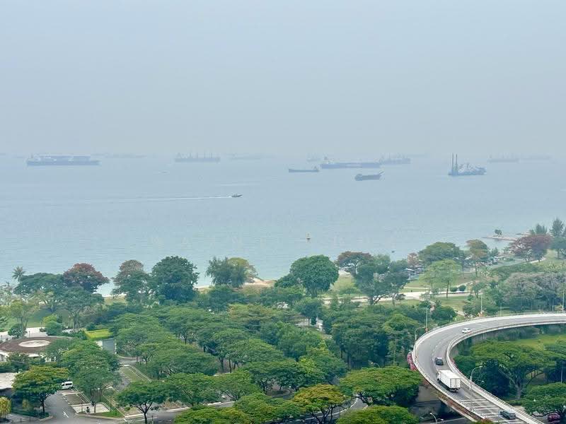 Coastline Residences, 9 Amber Road, East Coast / Marine Parade, 2 Bedrooms, 710 sqft, Condominium For Rent, by Wayne Chua, 500276772 - View from sky pavilion - PropertyGuru.com.sg