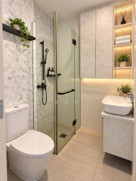 Park Infinia at Wee Nam, 6A Lincoln Road, Newton / Novena, 2 Bedrooms, 893 sqft, Condominium For Sale, by Yvone Wee 黄惠霞, 500276775 - Bathroom - PropertyGuru.com.sg