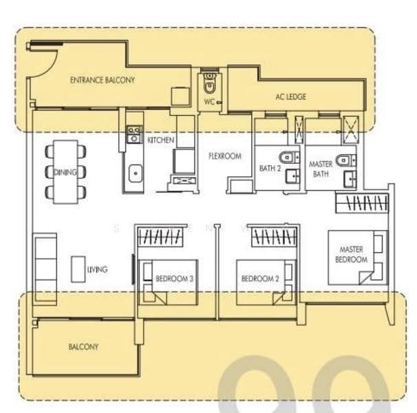 Sol Acres, 8 Choa Chu Kang Grove, Dairy Farm / Bukit Panjang / Choa Chu Kang, 3 Bedrooms, 1,098 sqft, Condominium For Sale, by Steven Wen, 500276782 - PropertyGuru.com.sg