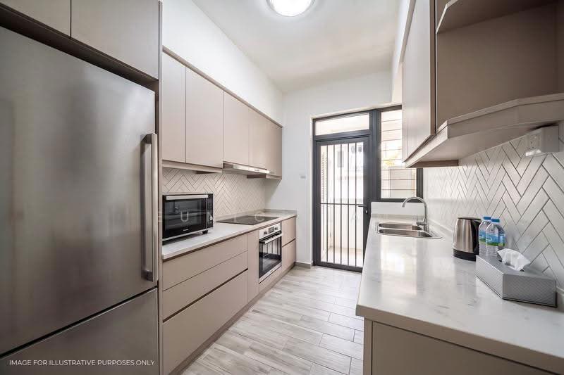 Castle Green, 483 Yio Chu Kang Road, Mandai / Upper Thomson, 2 Bedrooms, 947 sqft, Condominium For Sale, by Eunice Lam, 500276795 - Virtual Kitchen - PropertyGuru.com.sg