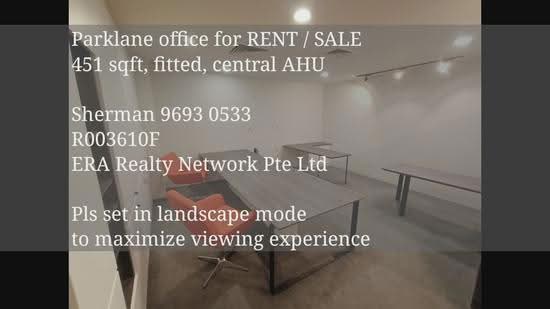 Parklane Shopping Mall, 35 Selegie Road, Beach Road / Bugis / Rochor, 452 sqft, Office For Rent, by Sherman Ng, 500276816 - CommercialGuru.com.sg