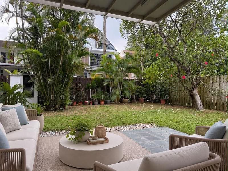 Double storey semi-detached house off Sixth Ave, Ming Teck Park, Tanglin / Holland / Bukit Timah, 4 Bedrooms, 2,500 sqft, Semi-Detached House For Rent, by Eunice Chong, 500276869 - Garden - PropertyGuru.com.sg