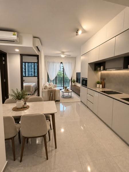 Parc Clematis, 8C Jalan Lempeng, Buona Vista / West Coast / Clementi New Town, 2 Bedrooms, 689 sqft, Condominium For Sale, by Dexter Tan, 500276881 - Living Room - PropertyGuru.com.sg