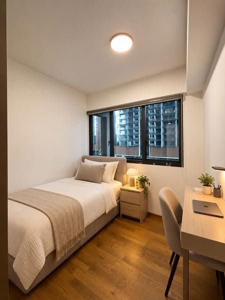 Parc Clematis, 8C Jalan Lempeng, Buona Vista / West Coast / Clementi New Town, 2 Bedrooms, 689 sqft, Condominium For Sale, by Dexter Tan, 500276881 - Bedroom - PropertyGuru.com.sg