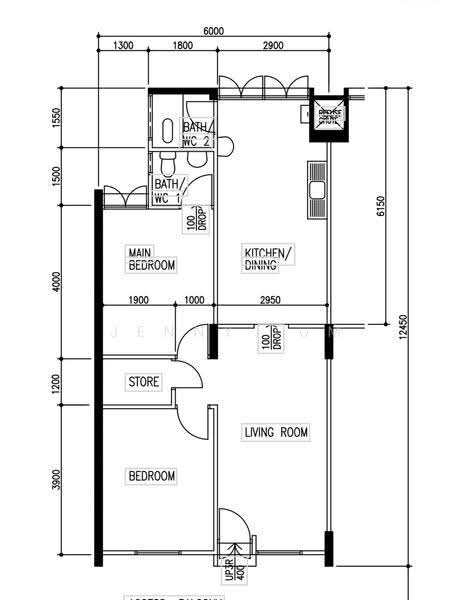 119 Ang Mo Kio Avenue 3, 119 Ang Mo Kio Avenue 3, Ang Mo Kio / Bishan / Thomson, 2 Bedrooms, 721 sqft, HDB Flat For Sale, by Jenny Lum, 500276923 - PropertyGuru.com.sg