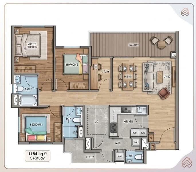 Riversails, 24 Upper Serangoon Crescent, Hougang / Punggol / Sengkang, 3 Bedrooms, 1,184 sqft, Condominium For Sale, by Alson Teo, 500276976 - PropertyGuru.com.sg