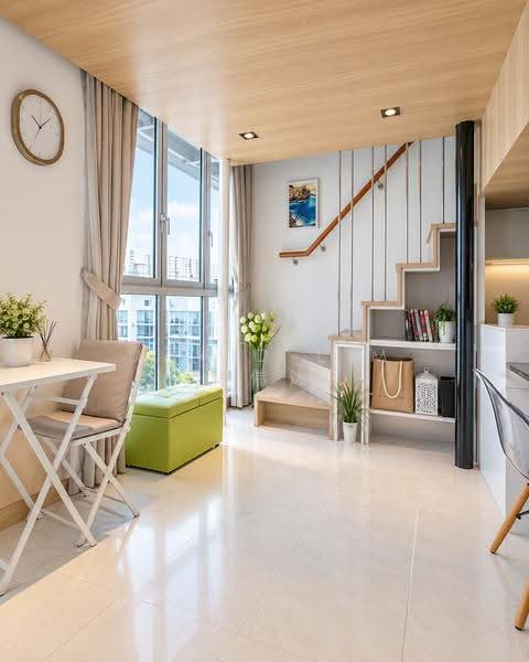 Euhabitat, 332 Jalan Eunos, Eunos / Geylang / Paya Lebar, Studio, 517 sqft, Condominium For Sale, by David Lim 林伟达, 500277015 - Living Room - PropertyGuru.com.sg