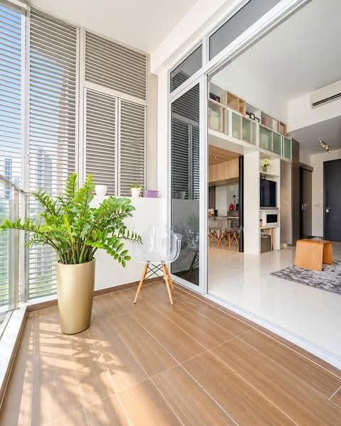 Euhabitat, 332 Jalan Eunos, Eunos / Geylang / Paya Lebar, Studio, 517 sqft, Condominium For Sale, by David Lim 林伟达, 500277015 - Balcony - PropertyGuru.com.sg