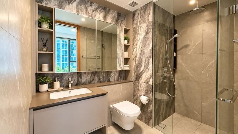 Penrose, 22 Sims Drive, Eunos / Geylang / Paya Lebar, 2 Bedrooms, 700 sqft, Condominium For Sale, by Goh Sing Yee, 500277069 - Bathroom - PropertyGuru.com.sg