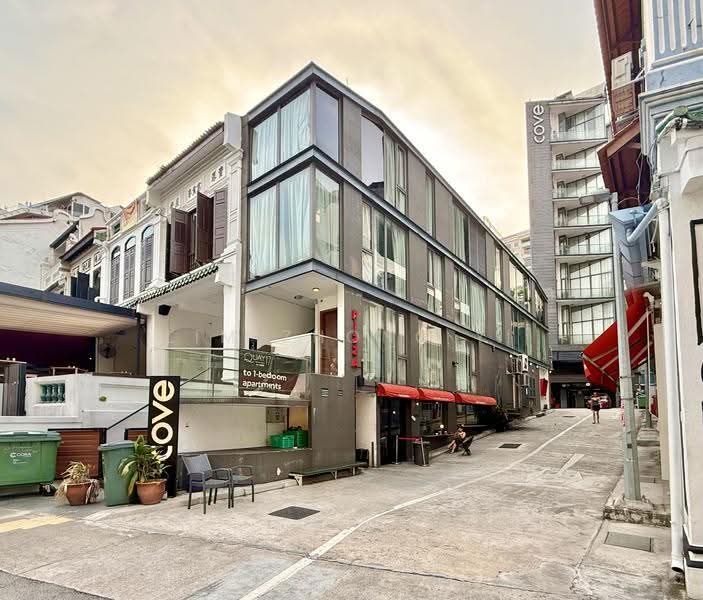 Pair of Freehold Serviced Apartment Blocks For Sale River Valley, Orchard / River Valley, 14,400 sqft, Shop / Shophouse For Sale, by Lim Zhong Yi, 500277077 - Exterior - CommercialGuru.com.sg