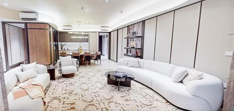 Hudson Place Residences, Buona Vista / West Coast / Clementi New Town, 4 Bedrooms, 1,432 sqft, Condominium For Sale, by Tan Tze Jung (TJ Tan), 500277081 - Living Room - PropertyGuru.com.sg