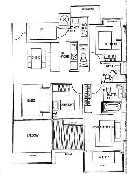 Ventuno Balmoral, 21 Balmoral Road, Tanglin / Holland / Bukit Timah, 3 Bedrooms, 1,313 sqft, Condominium For Sale, by Jill Poo, 500277107 - PropertyGuru.com.sg