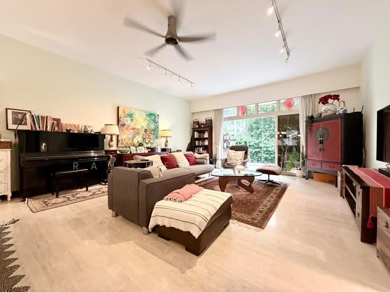 Gallop Gables, 80 Farrer Road, Tanglin / Holland / Bukit Timah, 3 Bedrooms, 1,733 sqft, Condominium For Rent, by Raycher MF Lim, 500277157 - Living Room - PropertyGuru.com.sg