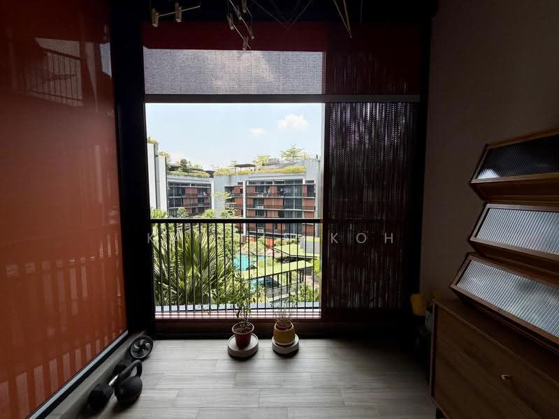 Daintree Residence, 11K Toh Tuck Road, Clementi Park / Upper Bukit Timah, 1 Bedroom, 560 sqft, Condominium For Sale, by Kai Lin Koh, 500277202 - Balcony - PropertyGuru.com.sg