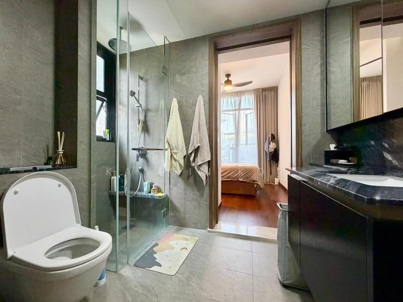 Daintree Residence, 11K Toh Tuck Road, Clementi Park / Upper Bukit Timah, 1 Bedroom, 560 sqft, Condominium For Sale, by Kai Lin Koh, 500277202 - Bathroom - PropertyGuru.com.sg