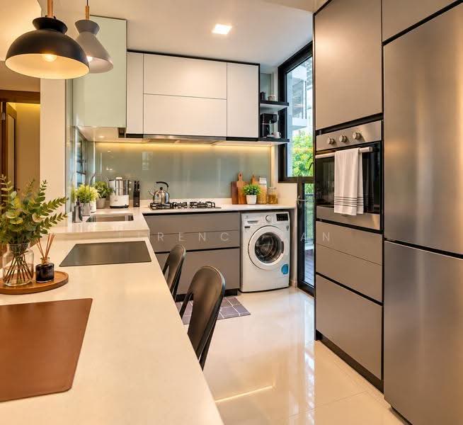 D'Nest, 131 Pasir Ris Grove, Pasir Ris / Tampines, 3 Bedrooms, 936 sqft, Condominium For Rent, by Terence Tan, 500277252 - Kitchen - PropertyGuru.com.sg