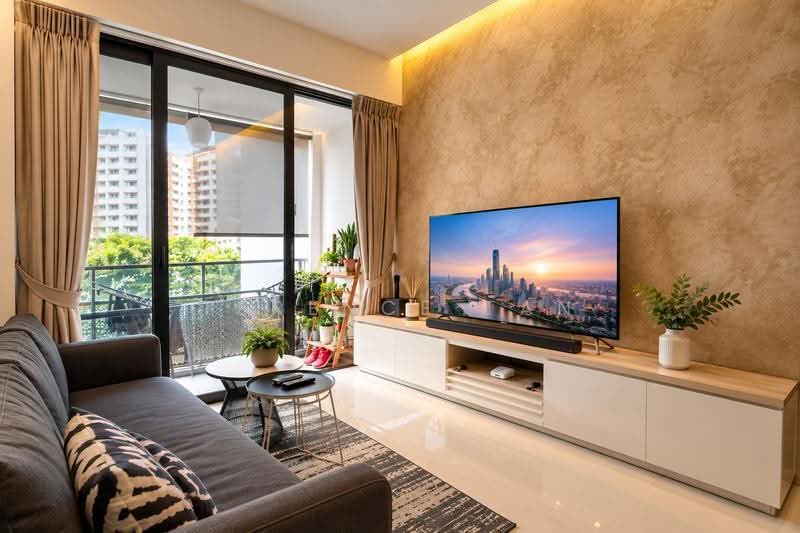D'Nest, 131 Pasir Ris Grove, Pasir Ris / Tampines, 3 Bedrooms, 936 sqft, Condominium For Rent, by Terence Tan, 500277252 - Living Room - PropertyGuru.com.sg