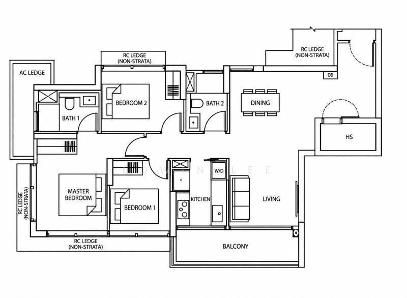 J'den, 2 Jurong East Central 1, Boon Lay / Jurong / Tuas, 3 Bedrooms, 1,184 sqft, Condominium For Sale, by Edwin Lee, 500277274 - PropertyGuru.com.sg