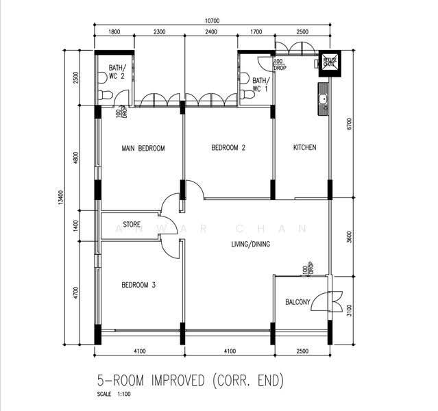340 Ubi Avenue 1, 340 Ubi Avenue 1, Eunos / Geylang / Paya Lebar, 3 Bedrooms, 1,313 sqft, HDB Flat For Sale, by Anwar Chan, 500277301 - PropertyGuru.com.sg