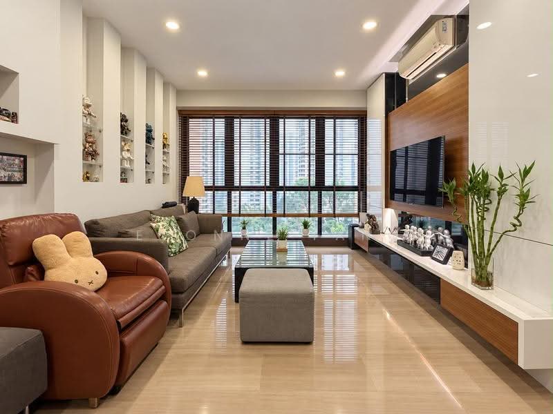 Heritage View, 8 Dover Rise, Buona Vista / West Coast / Clementi New Town, 3 Bedrooms, 1,195 sqft, Condominium For Sale, by Evonne Tang, 500277324 - Living Room - PropertyGuru.com.sg