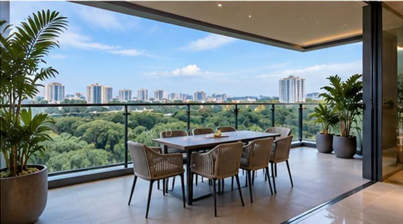Thomson Reserve, Bright Hill Drive, Ang Mo Kio / Bishan / Thomson, 4 Bedrooms, 1,152 sqft, Condominium For Sale, by Andy Law, 500277391 - Balcony - PropertyGuru.com.sg