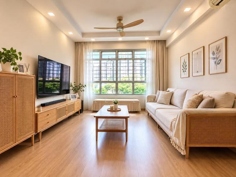 450A Sengkang West Way, 450A Sengkang West Way, Seletar / Yio Chu Kang, 3 Bedrooms, 990 sqft, HDB Flat For Sale, by Hazel Lim, 500277429 - Living Room - PropertyGuru.com.sg