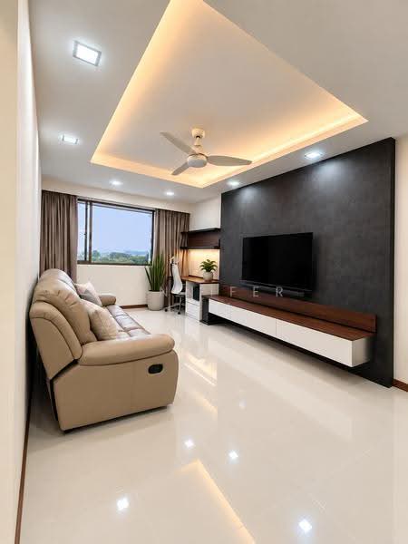 Orchid Park Condominium, 95 Yishun Street 81, Sembawang / Yishun, 3 Bedrooms, 1,141 sqft, Condominium For Sale, by Jennifer Low, 500277450 - Living Room - PropertyGuru.com.sg