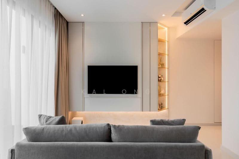 Hedges Park Condominium, 71 Flora Drive, Changi Airport / Changi Village, 2 Bedrooms, 764 sqft, Condominium For Sale, by Kal Ong, 500277453 - Living Room - PropertyGuru.com.sg