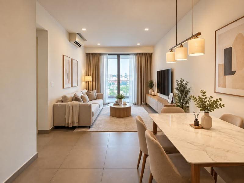 Living Room - Virtually Staged with AI
