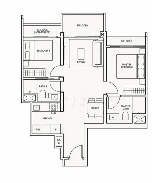 UPPERHOUSE at Orchard Boulevard, 22 Orchard Boulevard, Tanglin / Holland / Bukit Timah, 2 Bedrooms, 700 sqft, Condominium For Sale, by Charlotte Lin, 500277499 - PropertyGuru.com.sg
