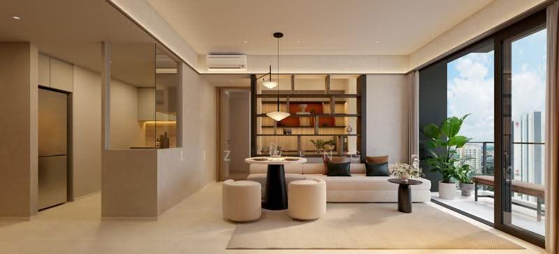 The Serra Residences, 7 Bassein Road, Newton / Novena, 3 Bedrooms, 904 sqft, Condominium For Sale, by Liz Weng, 500277524 - Living Room - PropertyGuru.com.sg