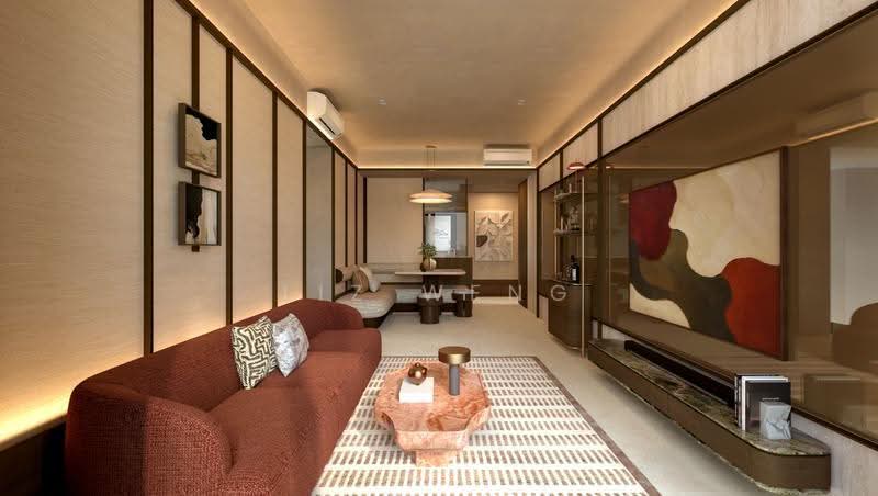 The Serra Residences, 7 Bassein Road, Newton / Novena, 3 Bedrooms, 904 sqft, Condominium For Sale, by Liz Weng, 500277524 - Living Room - PropertyGuru.com.sg