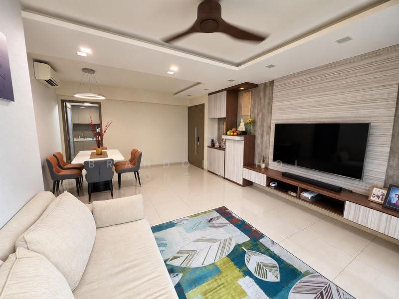 Bellewaters, 23 Anchorvale Crescent, Hougang / Punggol / Sengkang, 4 Bedrooms, 1,163 sqft, Condominium For Sale, by Brandon Choi Yong Suk, 500277560 - Living Room - PropertyGuru.com.sg