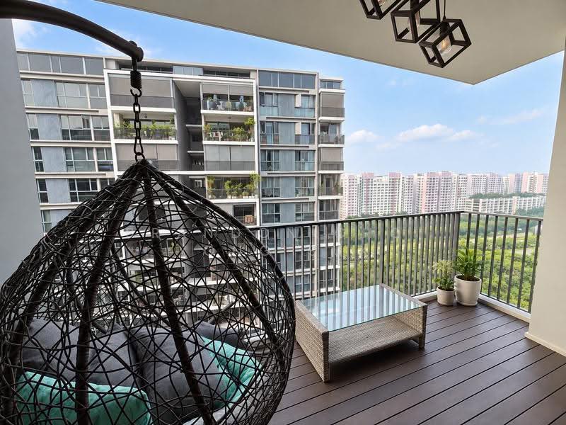 Bellewaters, 23 Anchorvale Crescent, Hougang / Punggol / Sengkang, 4 Bedrooms, 1,163 sqft, Condominium For Sale, by Brandon Choi Yong Suk, 500277560 - Balcony - PropertyGuru.com.sg