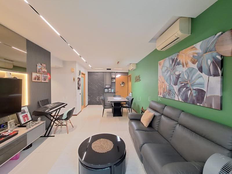 Blossom Residences, 34 Segar Road, Dairy Farm / Bukit Panjang / Choa Chu Kang, 3 Bedrooms, 1,109 sqft, Condominium For Sale, by Moses Quek, 500277563 - Living Room - PropertyGuru.com.sg