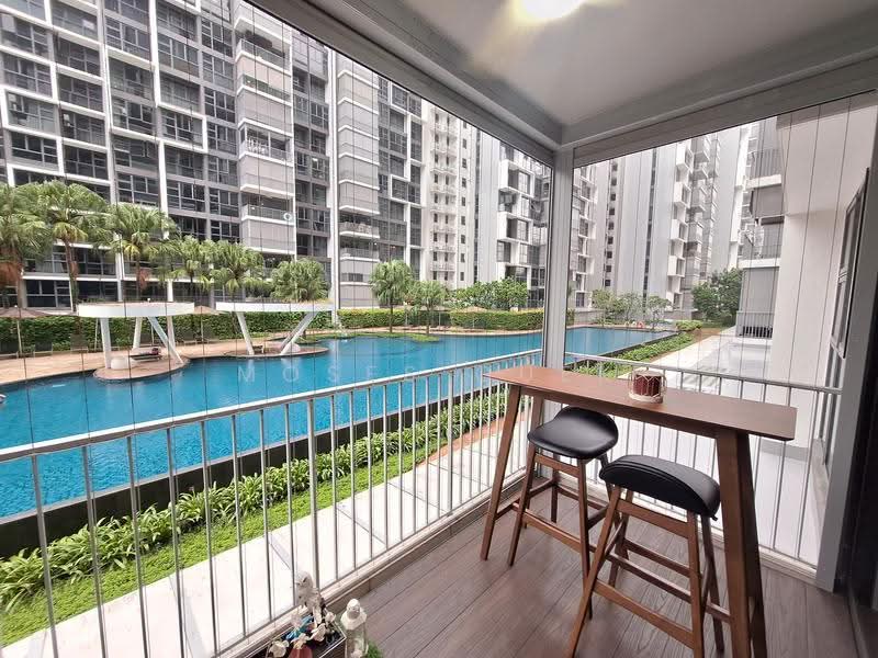 Blossom Residences, 34 Segar Road, Dairy Farm / Bukit Panjang / Choa Chu Kang, 3 Bedrooms, 1,109 sqft, Condominium For Sale, by Moses Quek, 500277563 - Balcony - PropertyGuru.com.sg
