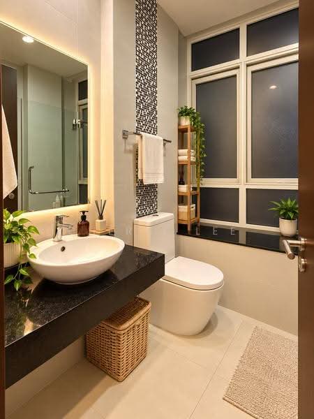 Vogx, 109 Dorset Road, Farrer Park / Serangoon Rd, 3 Bedrooms, 1,162 sqft, Condominium For Rent, by Cheryl Lee, 500277587 - Bathroom - PropertyGuru.com.sg