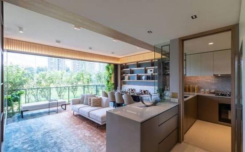 The Botany at Dairy Farm, 3 Dairy Farm Walk, Dairy Farm / Bukit Panjang / Choa Chu Kang, 4 Bedrooms, 1,292 sqft, Condominium For Sale, by Celest Goh, 500277613 - Living Room - PropertyGuru.com.sg