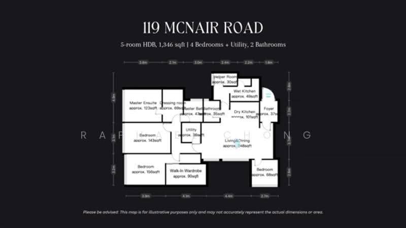 119 Mcnair Road, 119 Mcnair Road, Balestier / Toa Payoh, 4 Bedrooms, 1,345 sqft, HDB Flat For Sale, by Raphael Chong, 500277668 - PropertyGuru.com.sg