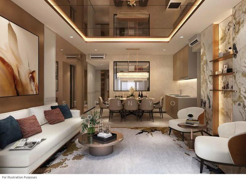 Chuan Park, 240 Lorong Chuan, Hougang / Punggol / Sengkang, 3 Bedrooms, 1,227 sqft, Condominium For Sale, by Stephen Yeo, 500277687 - Living Room - PropertyGuru.com.sg