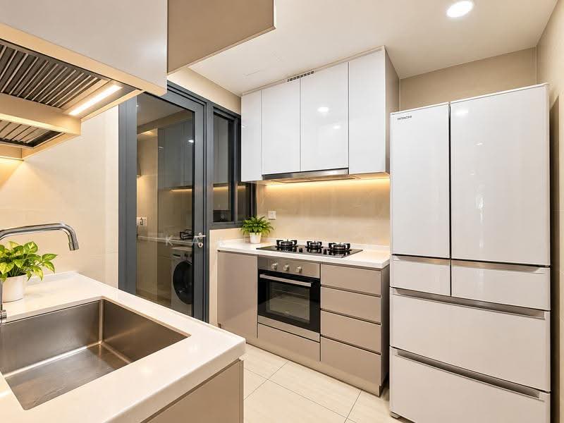 Wandervale, 367 Choa Chu Kang Avenue 3, Dairy Farm / Bukit Panjang / Choa Chu Kang, 3 Bedrooms, 958 sqft, Executive Condominium For Sale, by Karen Low, 500277688 - Kitchen - PropertyGuru.com.sg