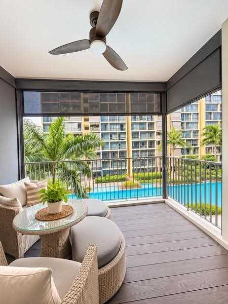Wandervale, 367 Choa Chu Kang Avenue 3, Dairy Farm / Bukit Panjang / Choa Chu Kang, 3 Bedrooms, 958 sqft, Executive Condominium For Sale, by Karen Low, 500277688 - Balcony - PropertyGuru.com.sg