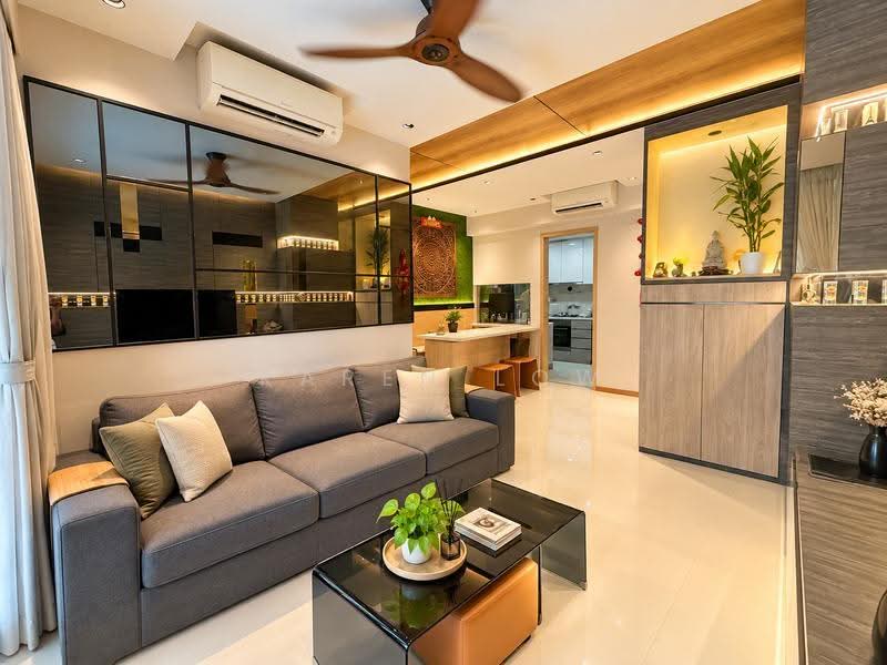 Wandervale, 367 Choa Chu Kang Avenue 3, Dairy Farm / Bukit Panjang / Choa Chu Kang, 3 Bedrooms, 958 sqft, Executive Condominium For Sale, by Karen Low, 500277688 - Living Room - PropertyGuru.com.sg
