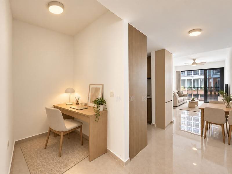 Hillock Green, 28 Lentor Central, Mandai / Upper Thomson, 2 Bedrooms, 786 sqft, Condominium For Sale, by Bee 林美玲, 500277712 - Study area (AI generated) - PropertyGuru.com.sg