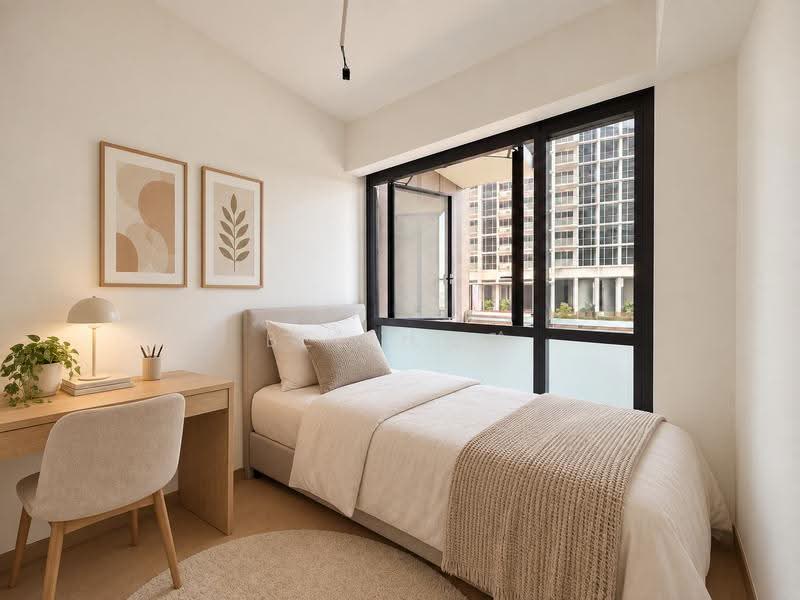 Hillock Green, 28 Lentor Central, Mandai / Upper Thomson, 2 Bedrooms, 786 sqft, Condominium For Sale, by Bee 林美玲, 500277712 - Common room (AI generated) - PropertyGuru.com.sg