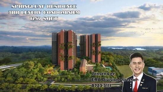 Springleaf Residence, 811 Upper Thomson Road, Mandai / Upper Thomson, 3 Bedrooms, 1,259 sqft, Condominium For Sale, by Jensen Lee, 500277797 - PropertyGuru.com.sg
