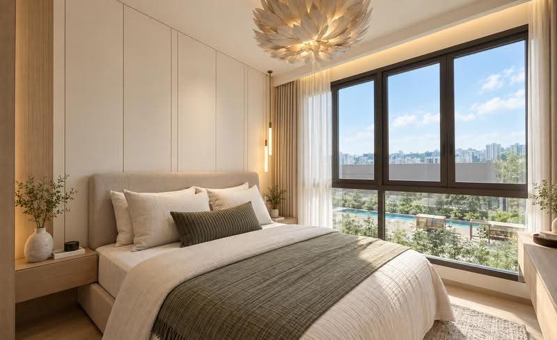 Ocho, 27 Lorong 32 Geylang, Eunos / Geylang / Paya Lebar, 4 Bedrooms, 1,205 sqft, Condominium For Sale, by Benn Xie, 500277798 - Bedroom - PropertyGuru.com.sg