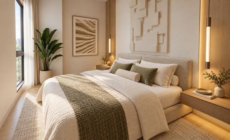 Ocho, 27 Lorong 32 Geylang, Eunos / Geylang / Paya Lebar, 4 Bedrooms, 1,205 sqft, Condominium For Sale, by Benn Xie, 500277798 - Bedroom - PropertyGuru.com.sg